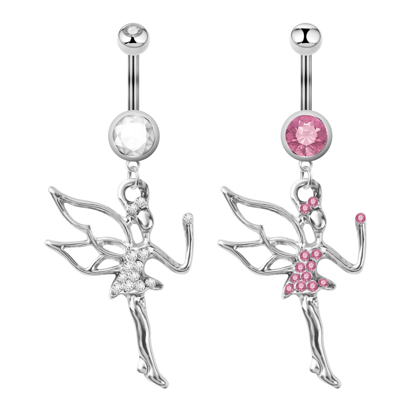 Body Jewelry Europe - حلقة راقصة الباليه الجنية اللطيفة والحلوة
