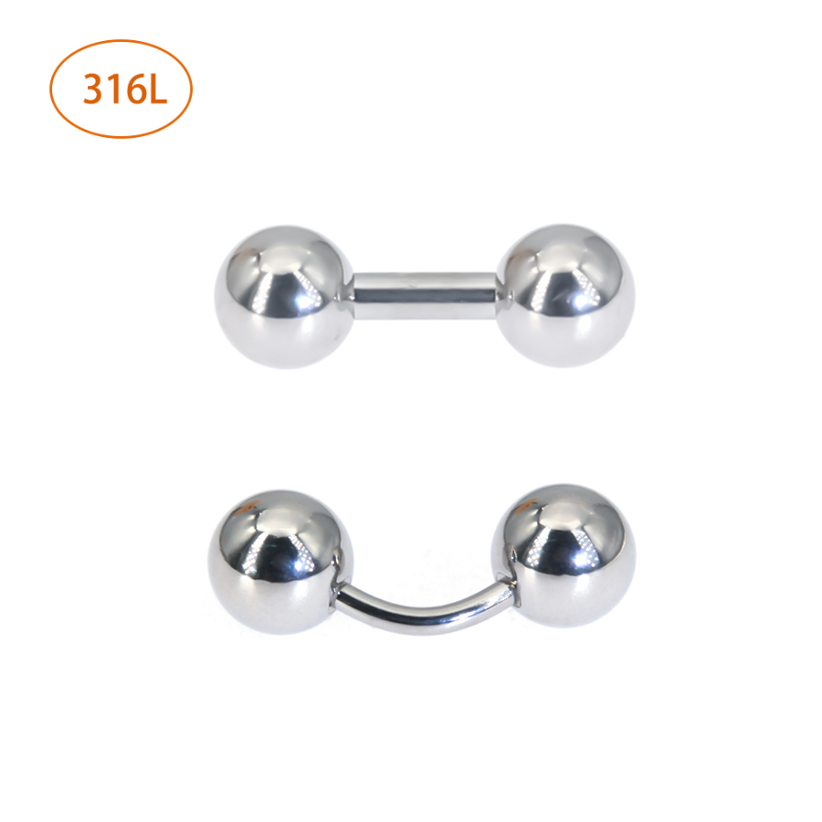Body Jewelry Vch - الجراحية الصلب الحديد للمهبل ، العمودي