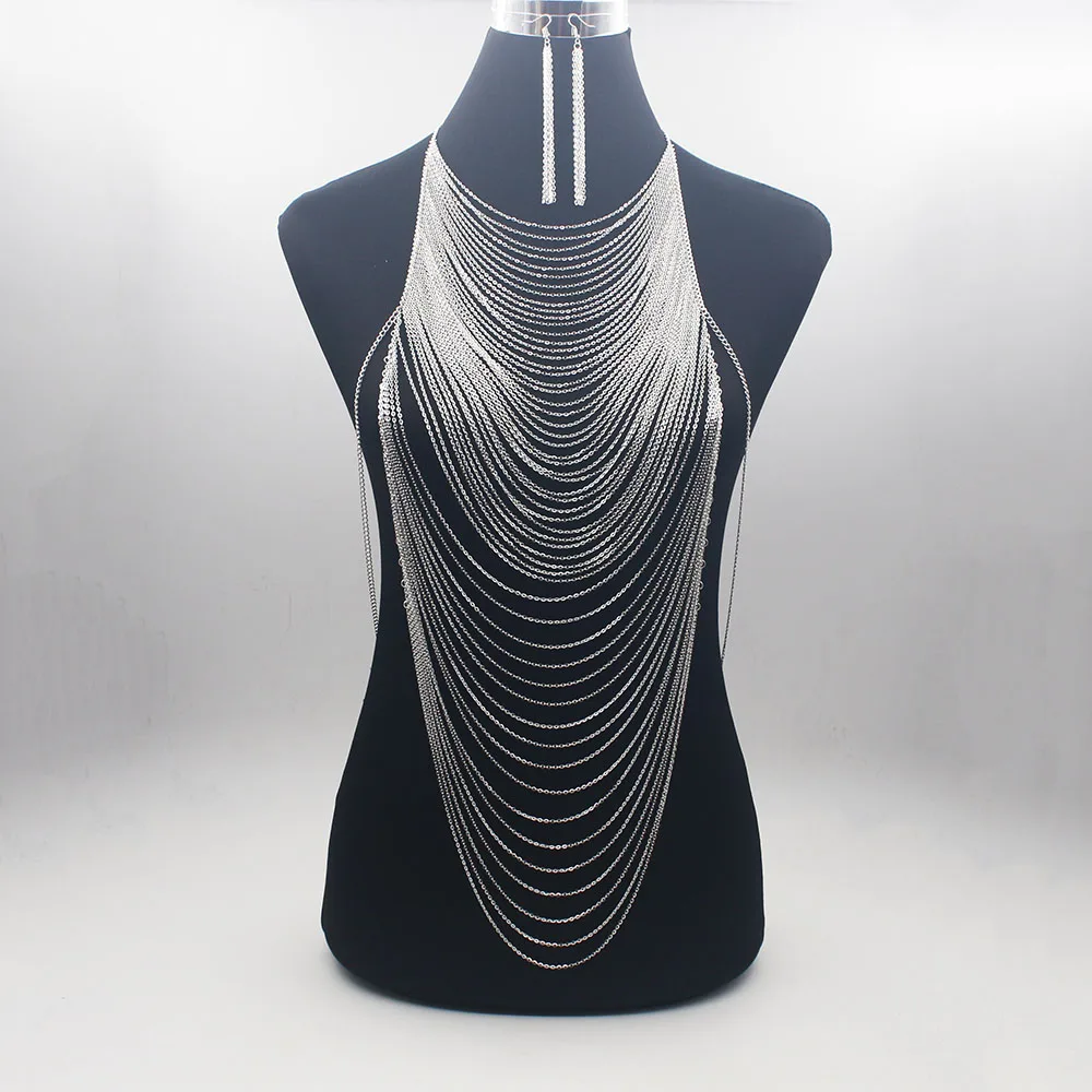 سلسلة كاملة ذهبية اللون لامعة  - مراجعة Body Jewelry Materials وسعره