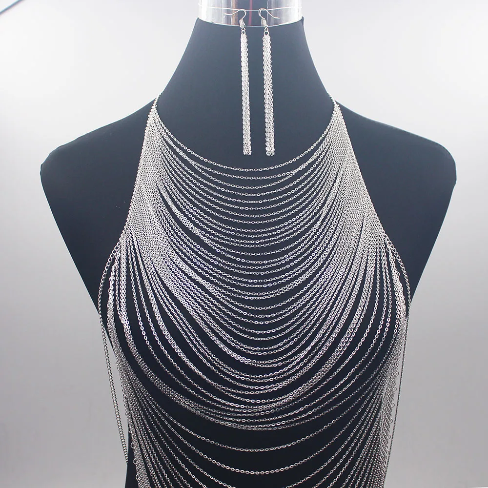 سلسلة كاملة ذهبية اللون لامعة  - مراجعة Body Jewelry Materials وسعره