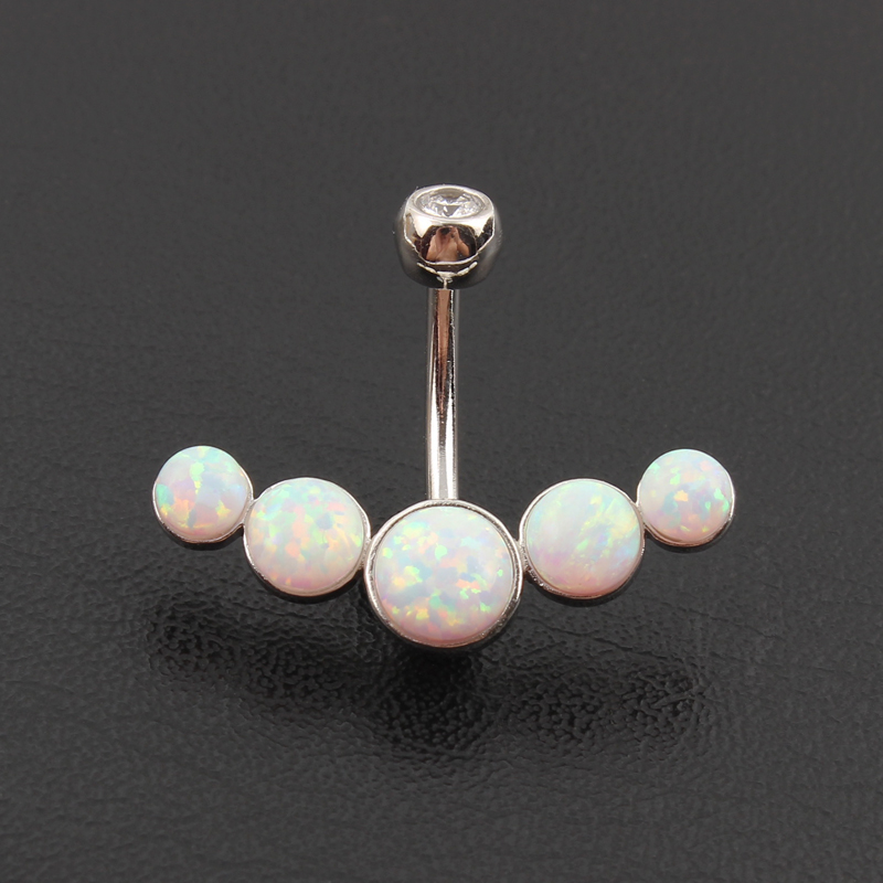 حلقة سرة البطن من الفضة الإستر - مراجعة Body Jewelry Materials وسعره