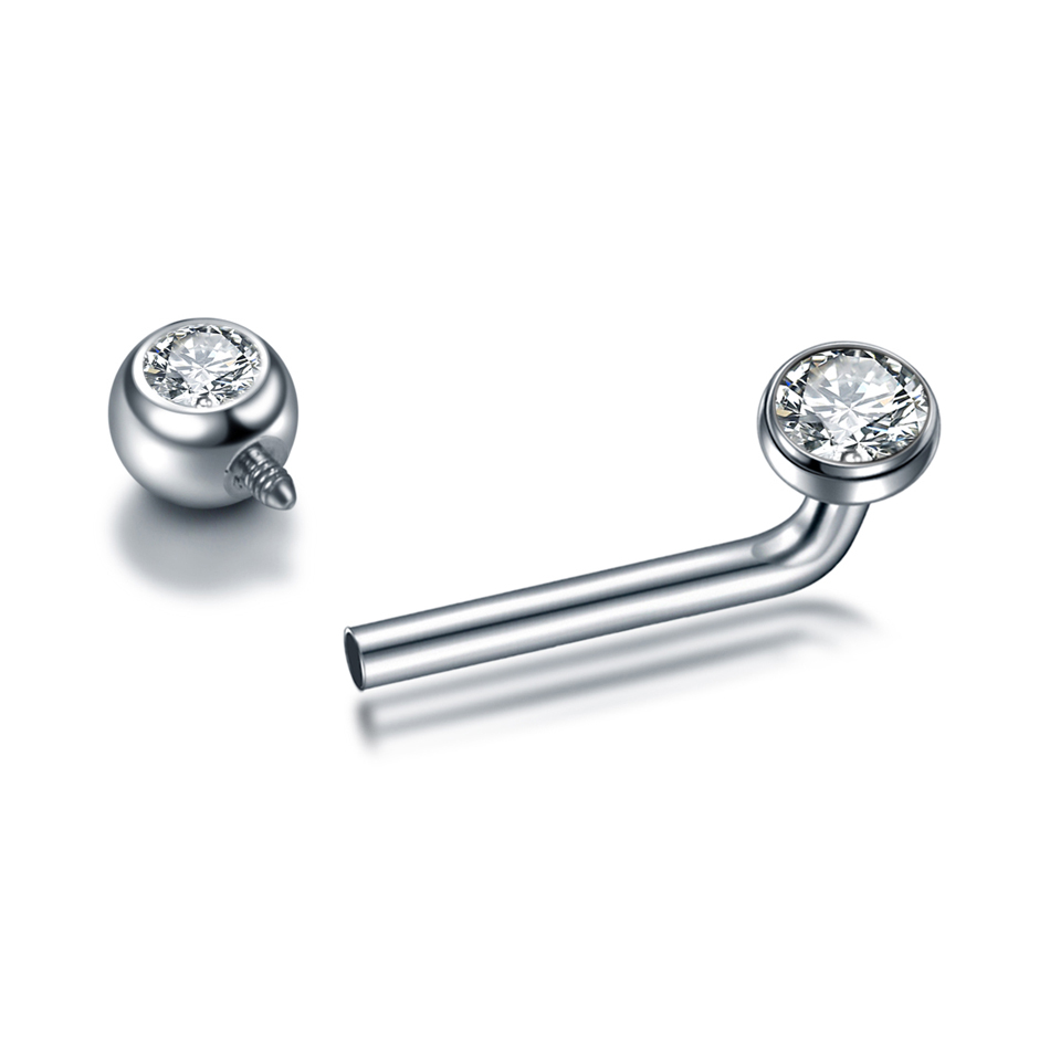 1 قطعة G23 التيتانيوم تشيكوسلو - مراجعة Body Jewelry Vch وسعره