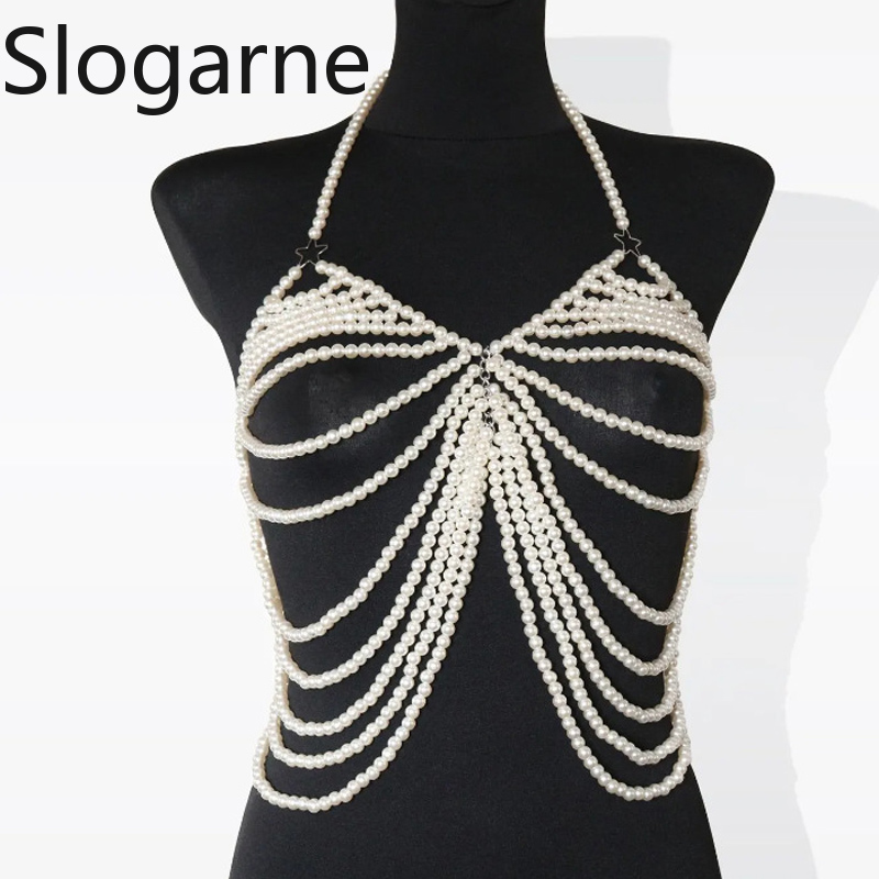 المرأة مثير اللؤلؤ الجسم سلسلة - مراجعة Body Jewelry Europe وسعره