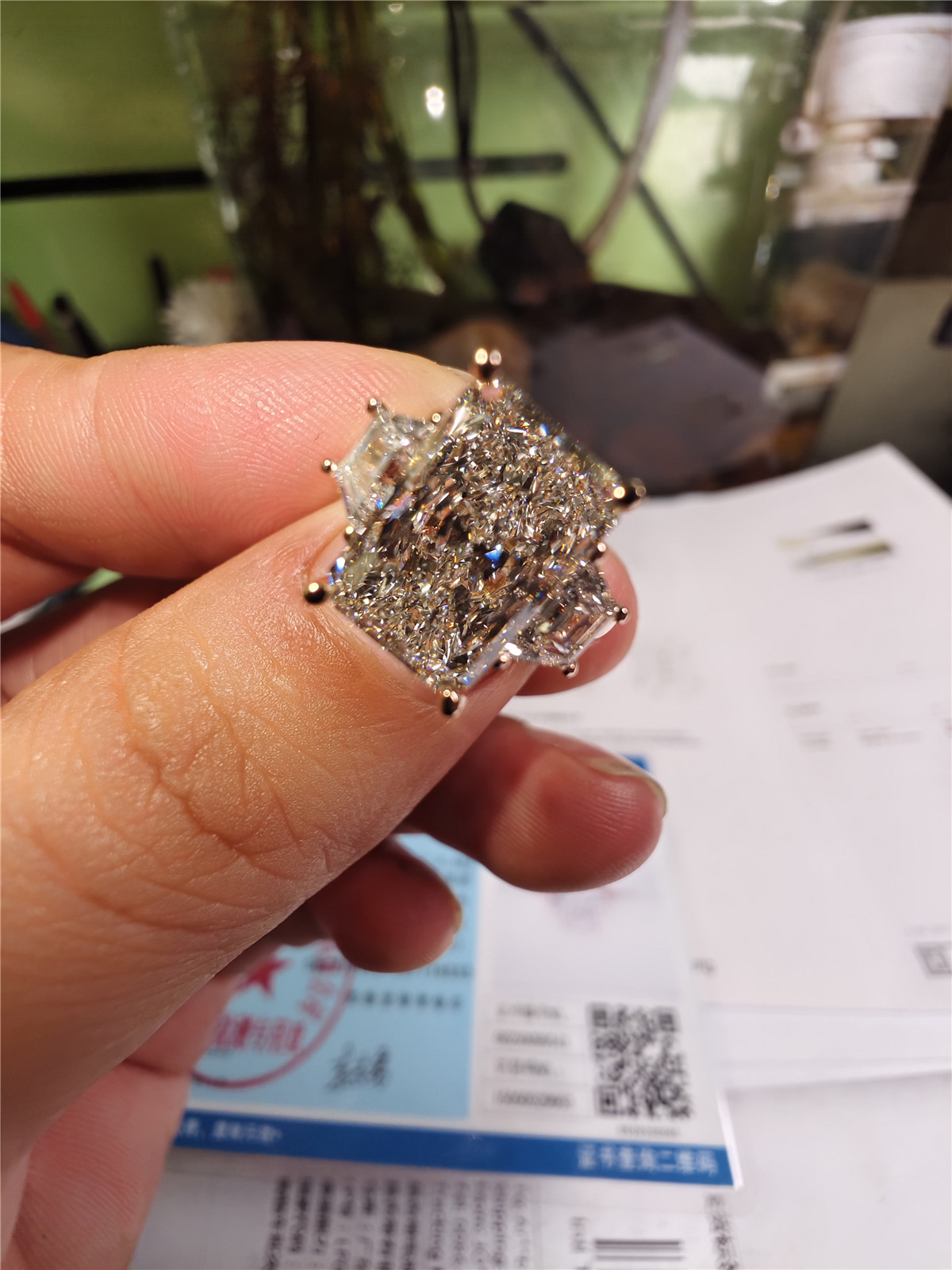 14K الذهب مختبر نمت الماس CVD  - مراجعة Body Jewelry Vch وسعره