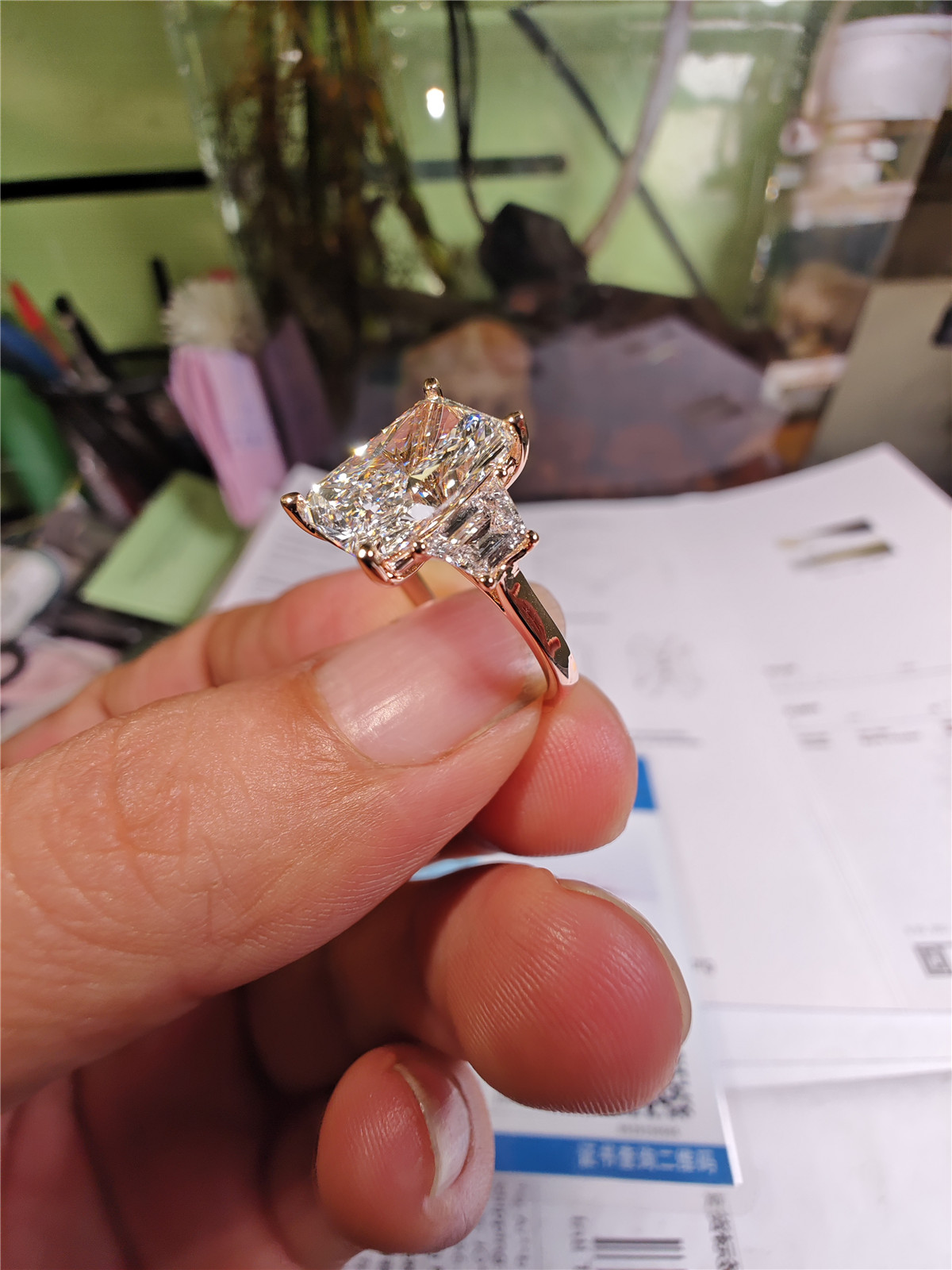 14K الذهب مختبر نمت الماس CVD  - مراجعة Body Jewelry Vch وسعره