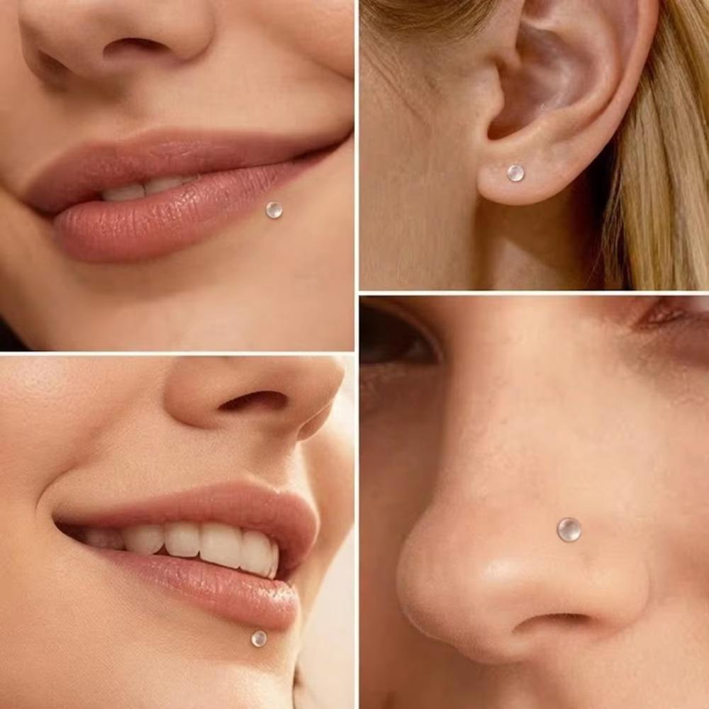 20pcs / مربع أكريليك كرة مستدي - مراجعة Body Jewelry Materials وسعره