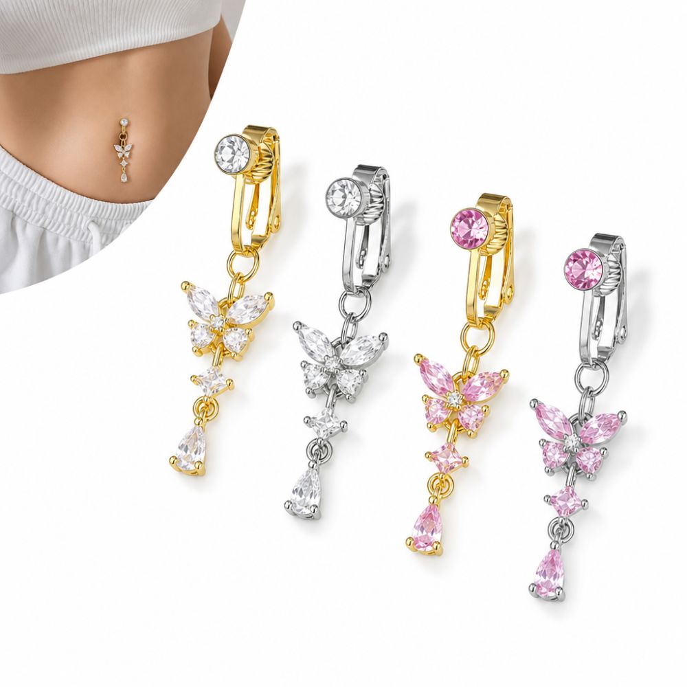 حلقة سرة وهمية قابلة للتركيب ب - مراجعة Body Jewelry Materials وسعره