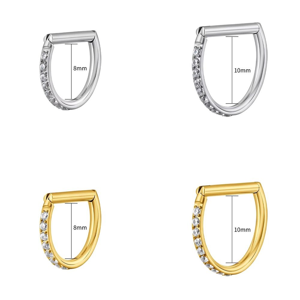 حلقة سبتيوم من التيتانيوم ASTM - مراجعة Body Jewelry Materials وسعره
